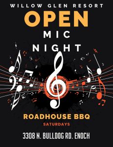 willow-glen-resort-enoch-cedar-city-roadhouse-bbq-open-mic-live-music-nightlife-southern-utah