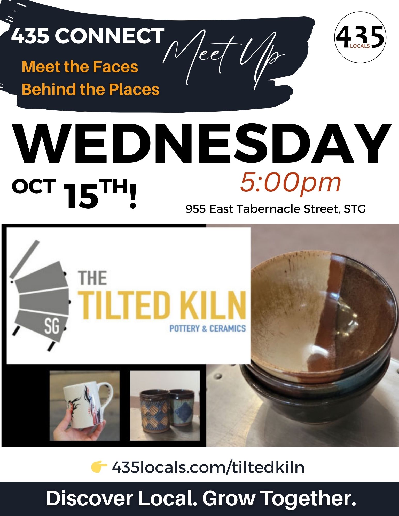 435 Connect Meetup – Tilted Kiln