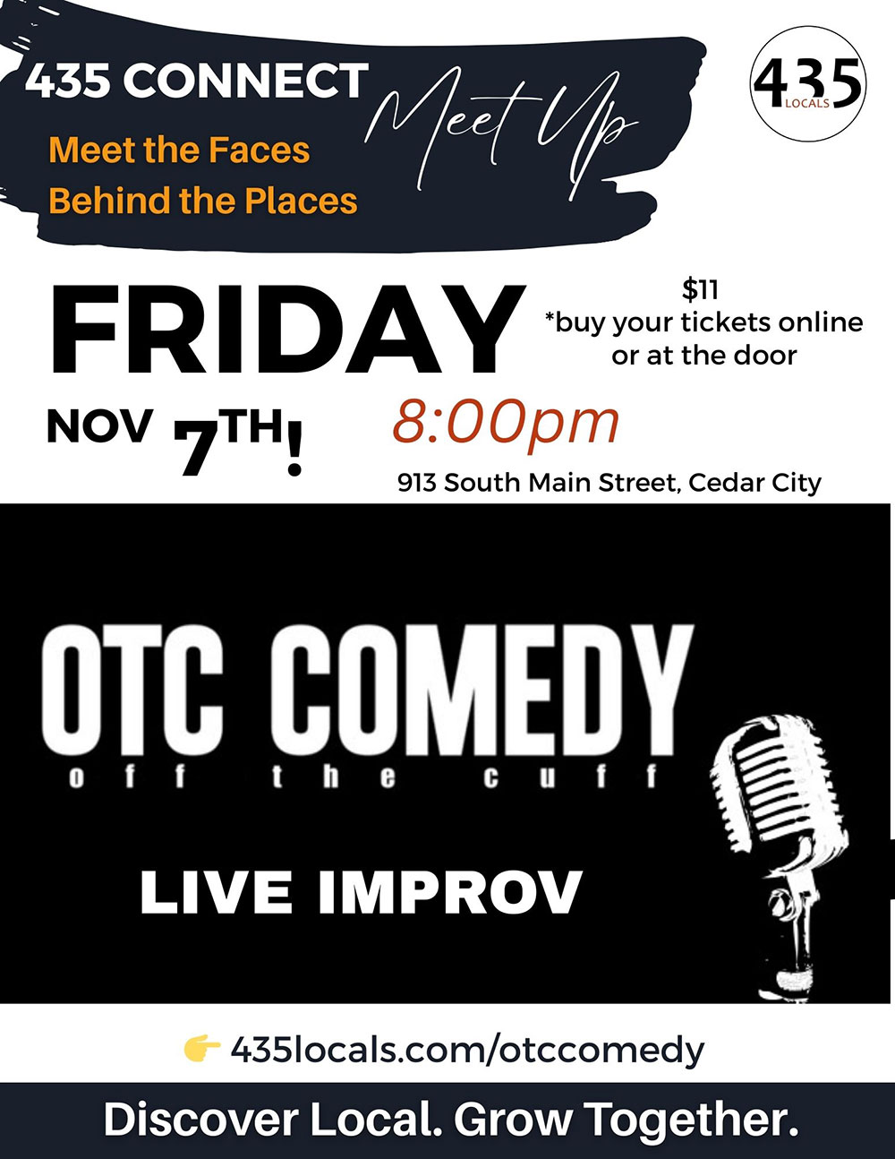 435 Connect Meetup – Improv Comedy Night