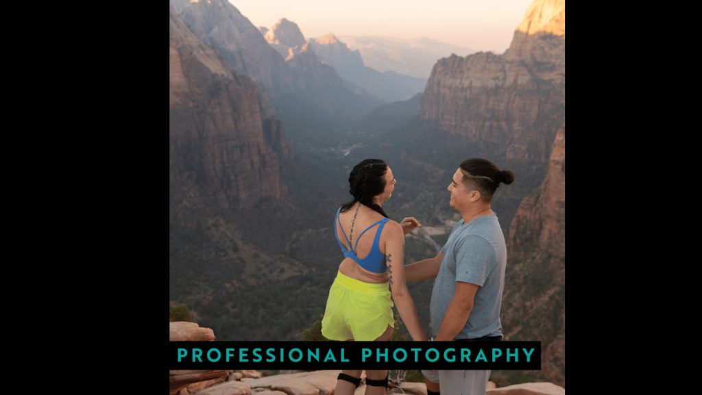 Professional-photography-services-couple-portrait-session-at-Zion-National-Park-canyon-overlook