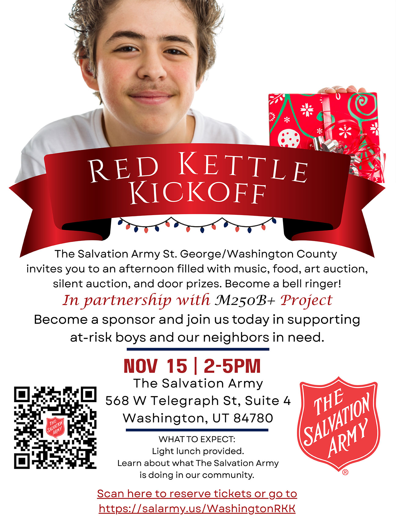 Red Kettle Kickoff: An Afternoon of Music, Food & Community Impact