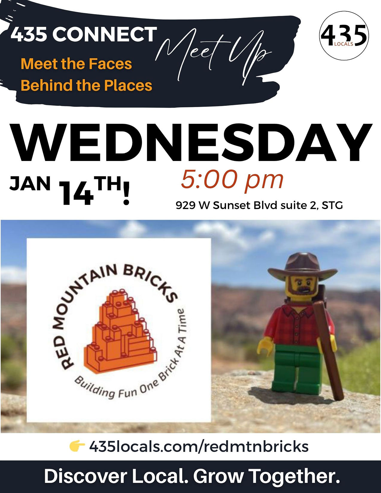 435 Connect, Red Mountain Bricks