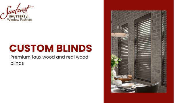 Sunburst-Shutters---Premium-Faux-Wood-Blinds-in-Modern-Dining-Room---Custom-Window-Treatments-in-Southern-Utah