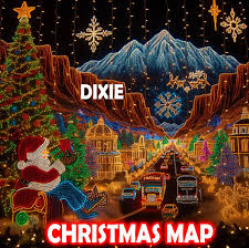 dixie christmas map