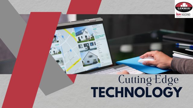 Hand-using-a-computer-mouse-with-real-estate-listings-on-screen,-representing-cutting-edge-technology-at-KW-Ascend-Keller-Williams-Realty.