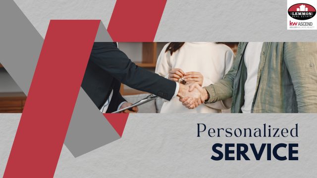 Real-estate-agent-shaking-hands-with-clients,-symbolizing-personalized-service-at-KW-Ascend-Keller-Williams-Realty.