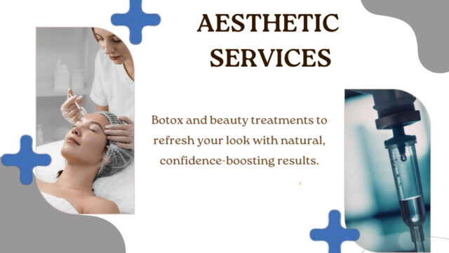 Aesthetic-nurse-performing-a-Botox-injection-on-a-relaxed-client-and-a-close-up-of-an-IV-drip,-showcasing-Iron-IV’s-beauty-and-aesthetic-services.