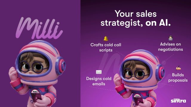 Animated-astronaut-making-a-sales-call,-managing-leads-and-closing-deals.