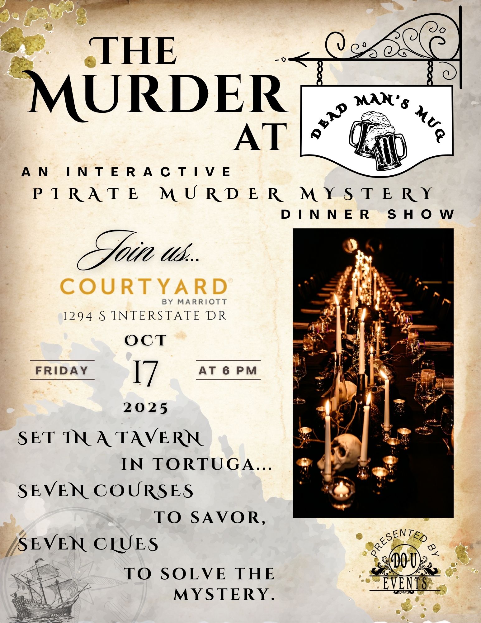 Pirate Murder Mystery Dinner Show