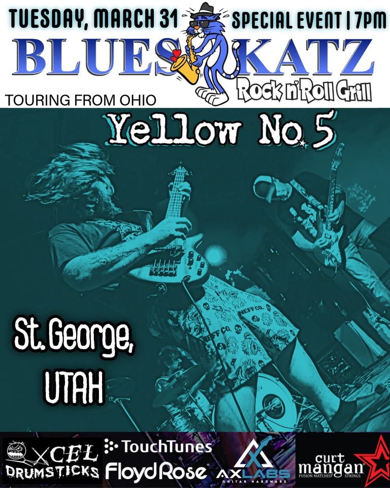 Yellow No. 5 at Blues Katz Rock N Roll Grill